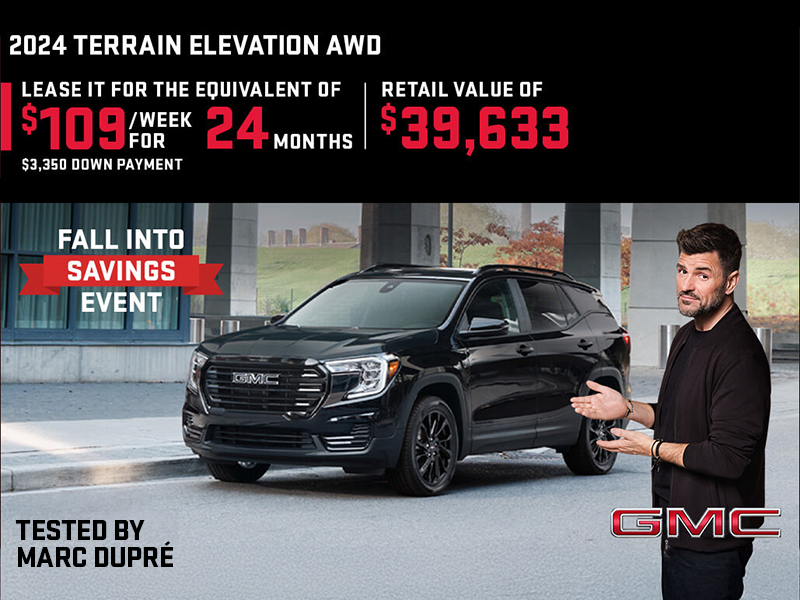 The 2024 GMC Terrain