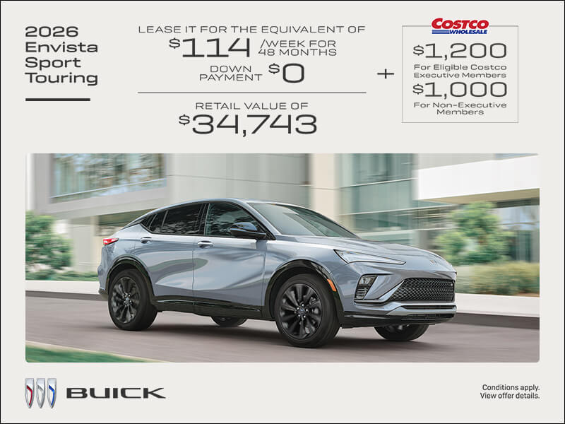 Get the 2026 Buick Envista