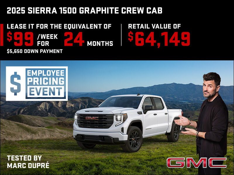 The 2025 GMC Sierra 1500