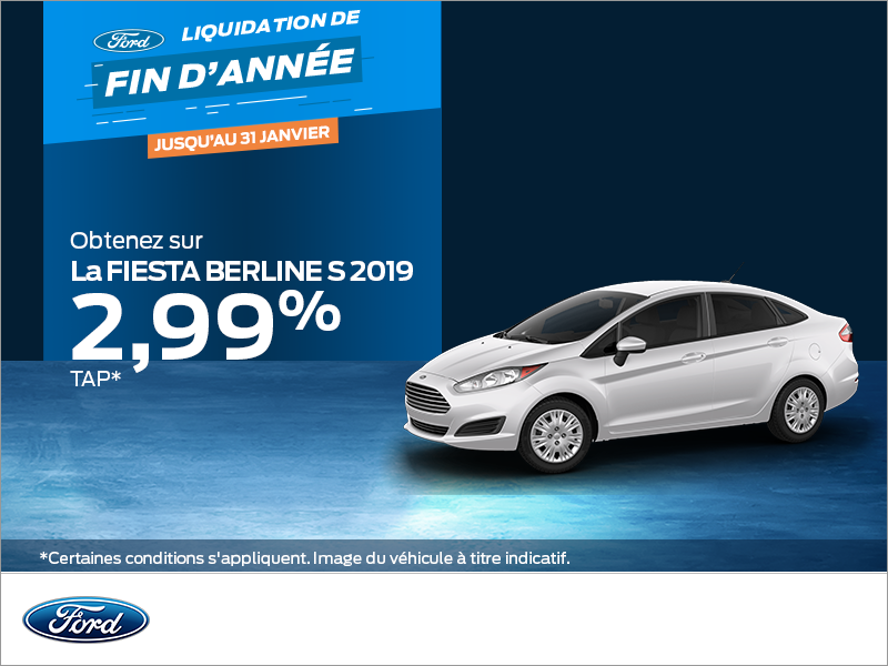 Ford Fiesta Berline 2019