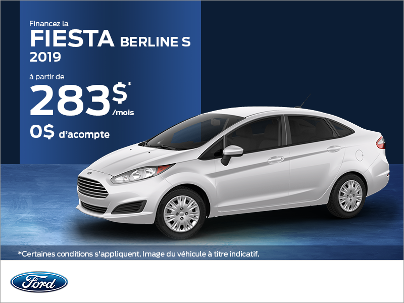Ford Fiesta Berline 2019