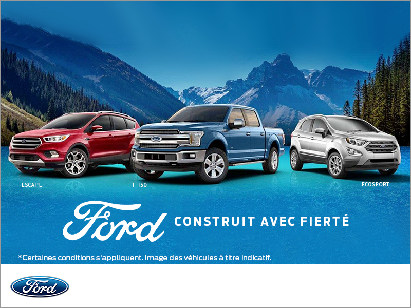 Ford Construit avec fierté