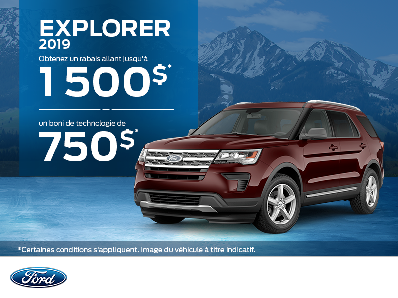 Ford Explorer 2019!