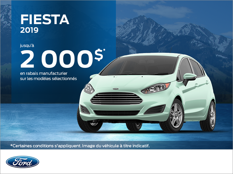 Ford Fiesta Berline 2019!