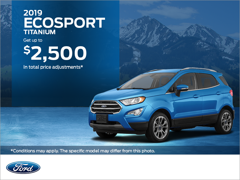2019 Ford EcoSport!