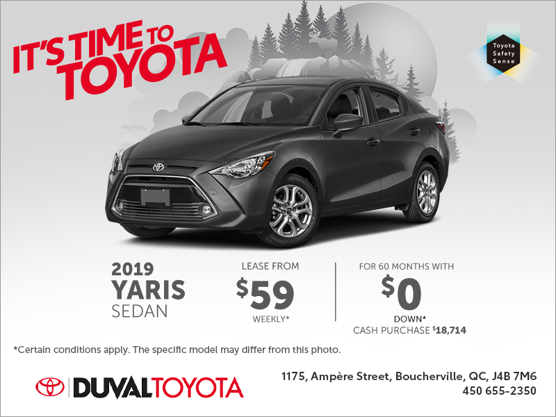 2019 Toyota Yaris Sedan