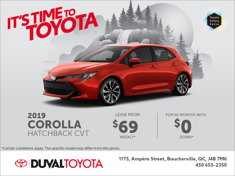 2019 Toyota Corolla Hatchback