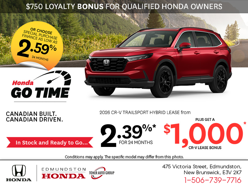 Get the 2026 Honda CR-V Hybrid!