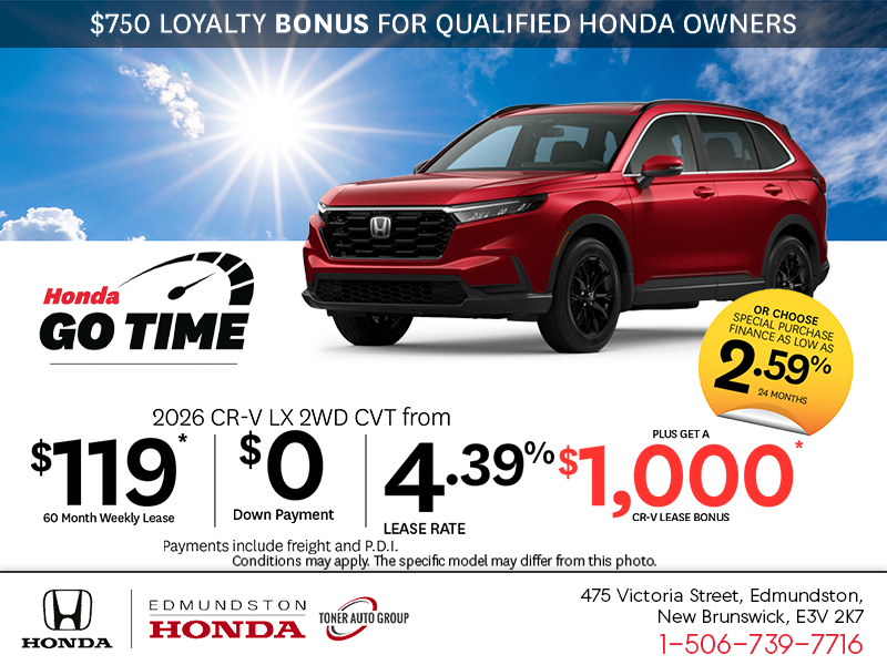 Get the 2026 Honda CR-V!