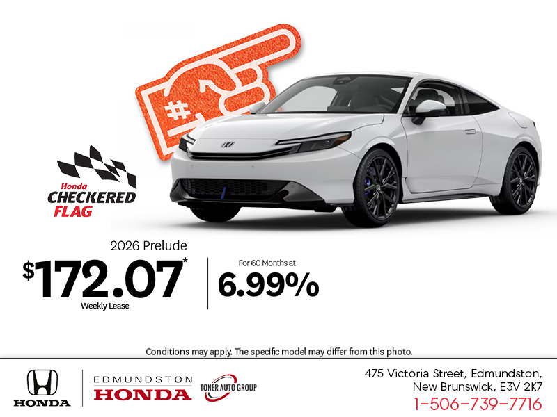 Get the 2026 Honda Prelude!