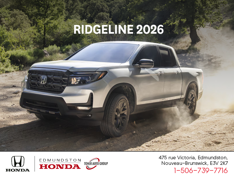 Honda Ridgeline 2026