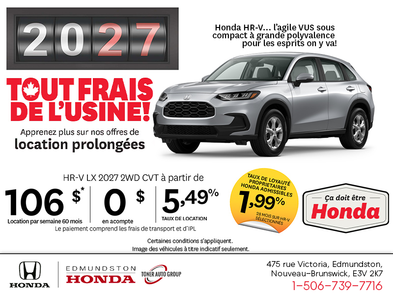 Honda HR-V 2027