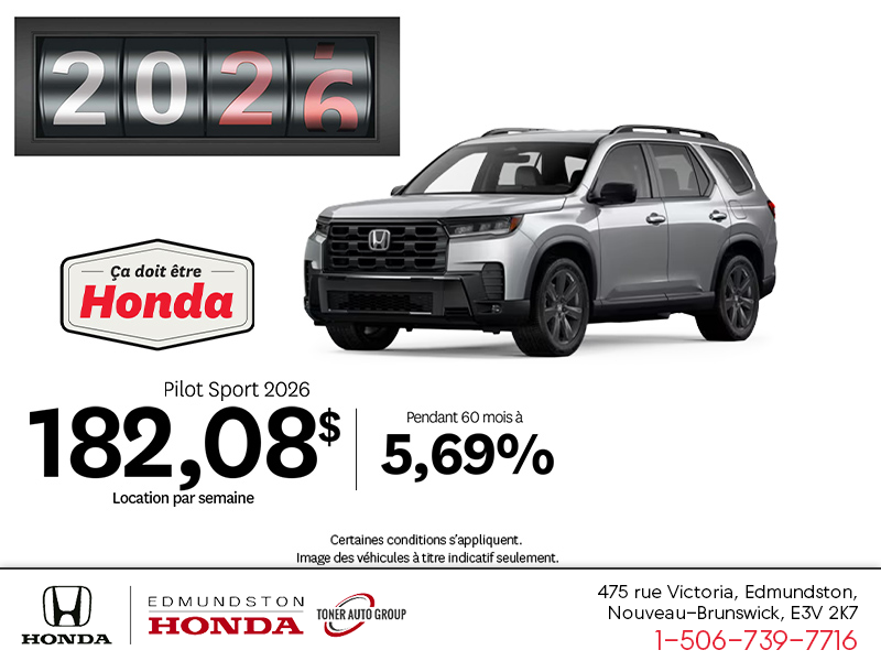 Honda Pilot 2026