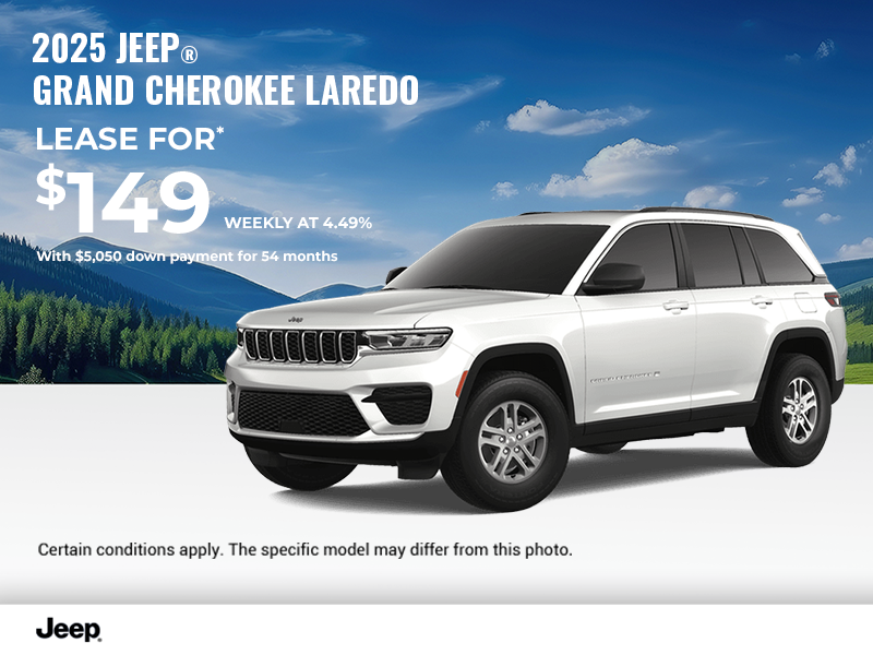 Get the 2025 Jeep Grand Cherokee!