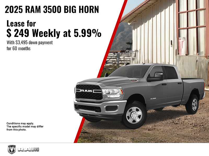 Get the 2025 RAM 3500