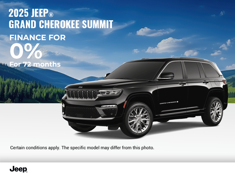 Get the 2025 Jeep Grand Cherokee!