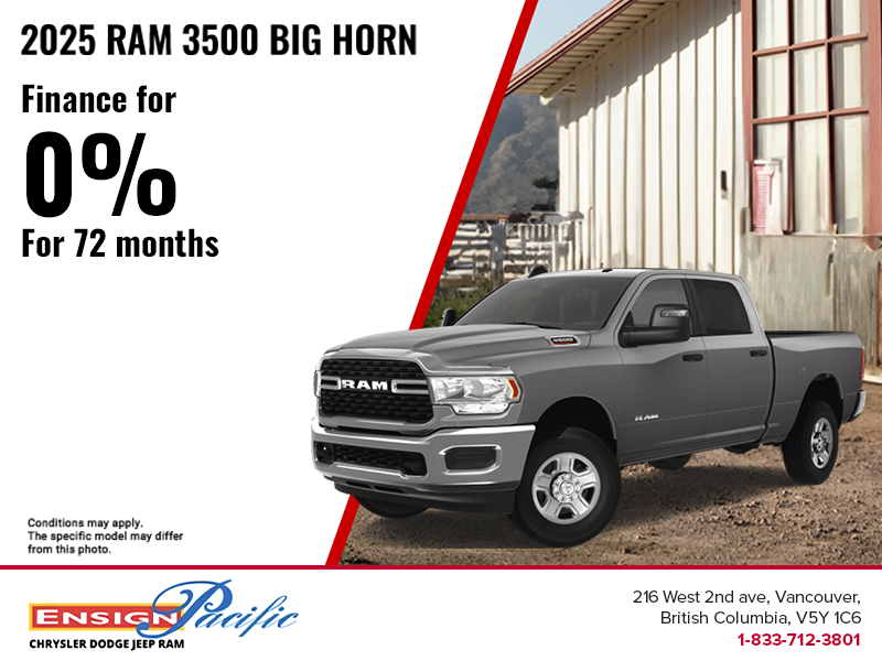 Get the 2025 RAM 3500