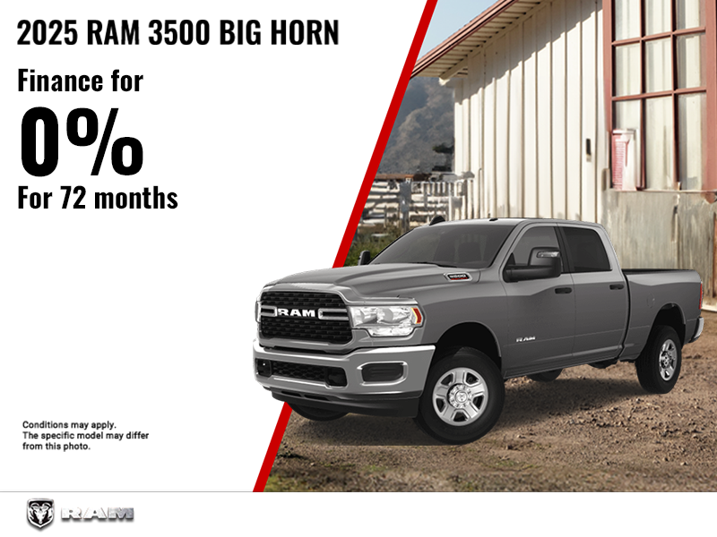Get the 2025 RAM 3500