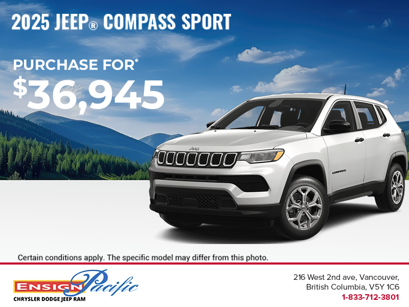 Get the 2025 Jeep Compass!
