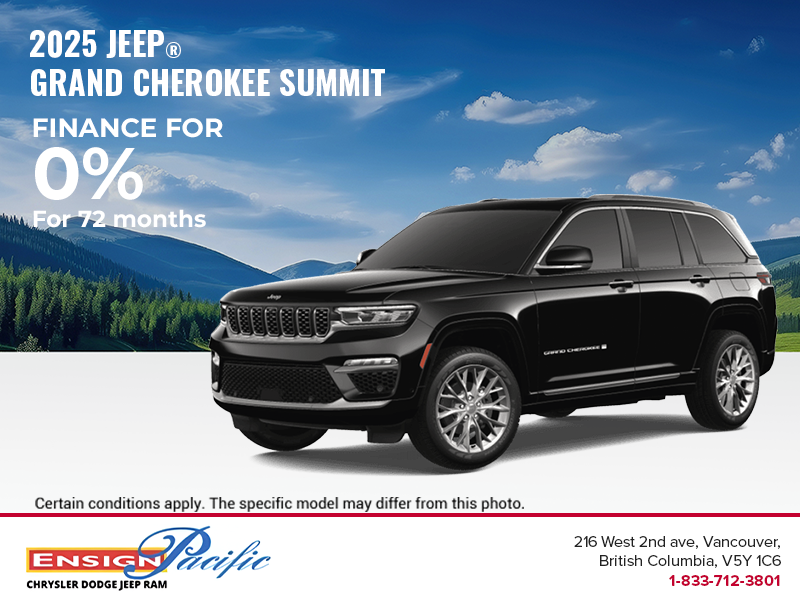 Get the 2025 Jeep Grand Cherokee!