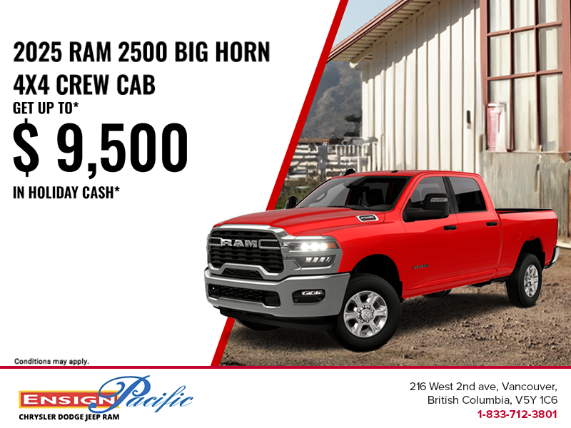 Get the 2025 RAM 2500
