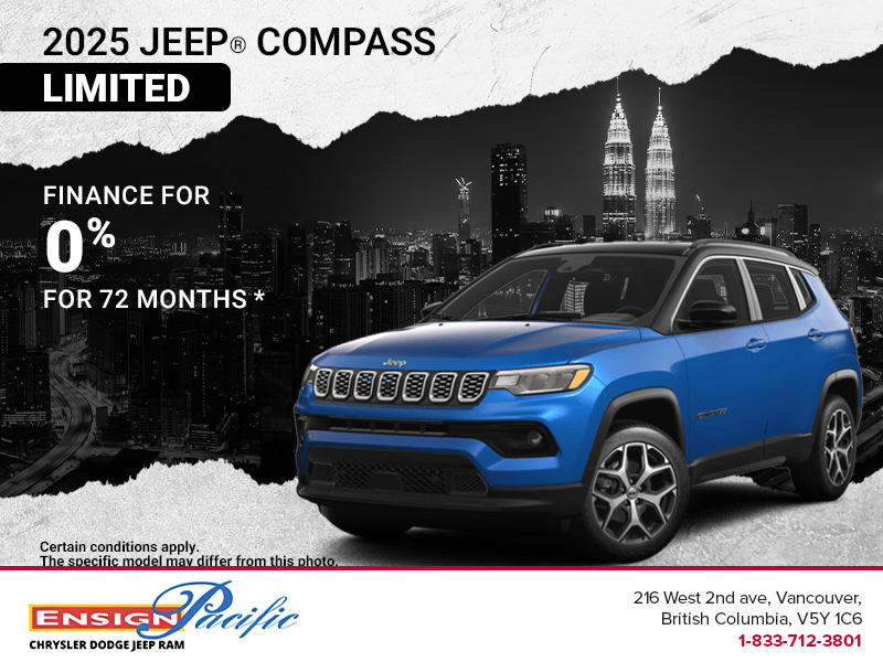 Get the 2025 Jeep Compass!