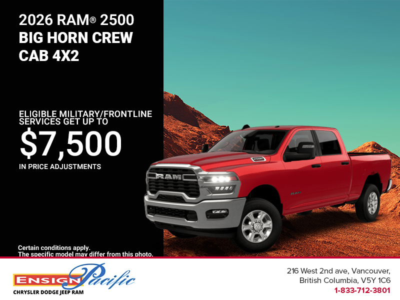 Get the 2026 RAM 2500
