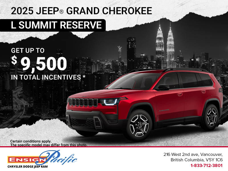 Get the 2025 Jeep Grand Cherokee!