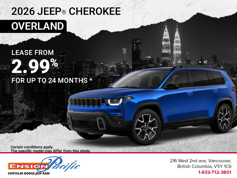 Get the 2026 Jeep Cherokee!