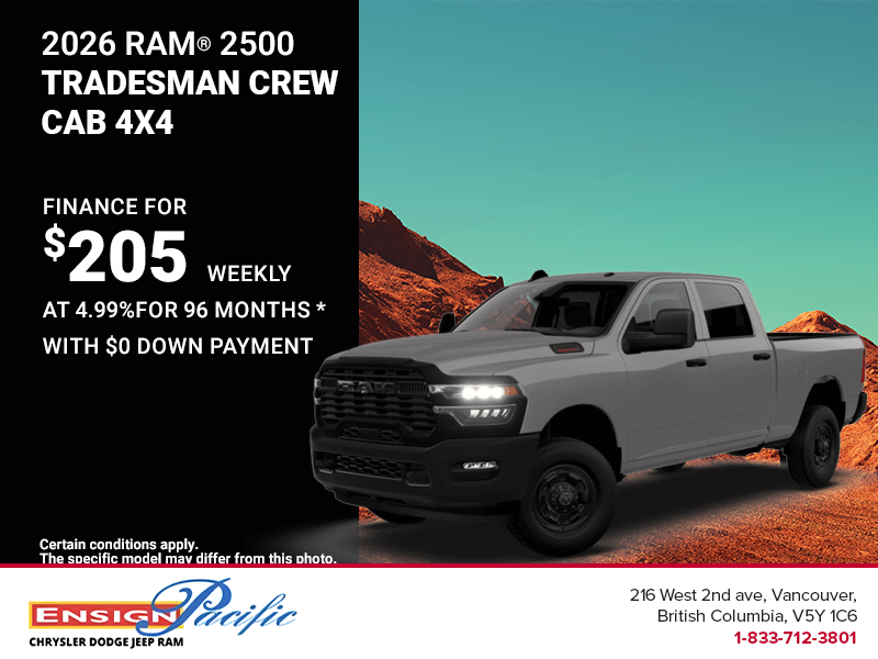 Get the 2026 RAM 2500