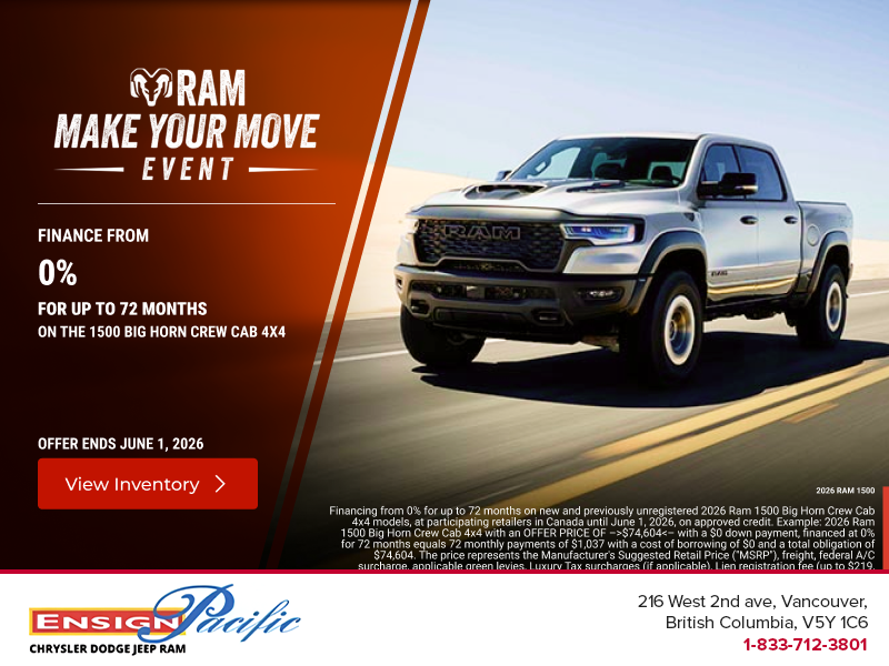 Get the 2026 RAM 1500
