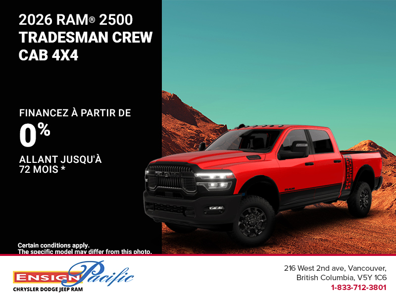 Get the 2026 RAM 2500