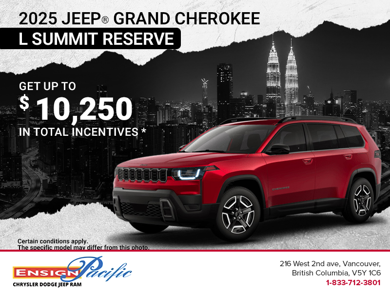 Get the 2025 Jeep Grand Cherokee L !