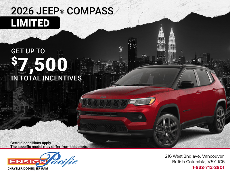 Get the 2026 Jeep Compass!