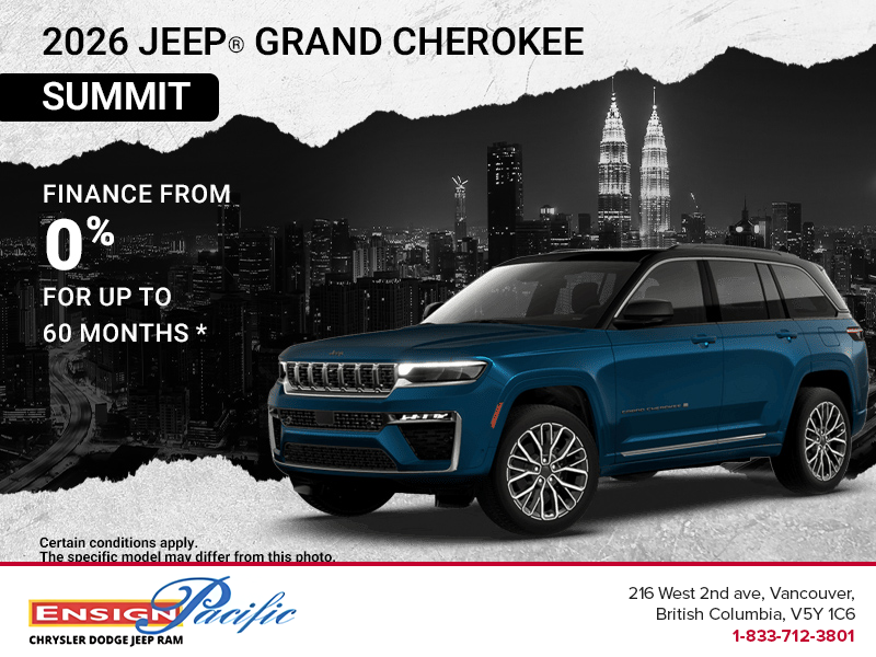 Get the 2026 Jeep Grand Cherokee!