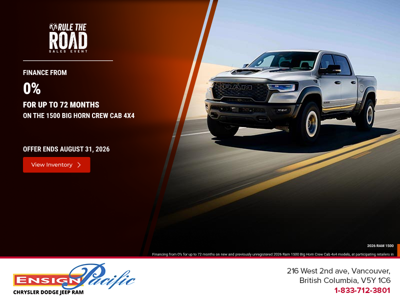 Get the 2026 RAM 1500