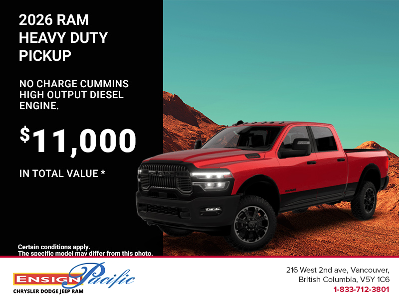 Get the 2026 RAM Heavy Duty