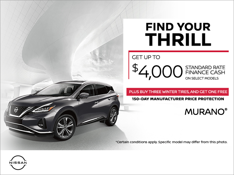 Get the 2021 Murano today!