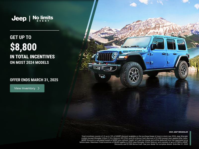 Jeep Monthly Event