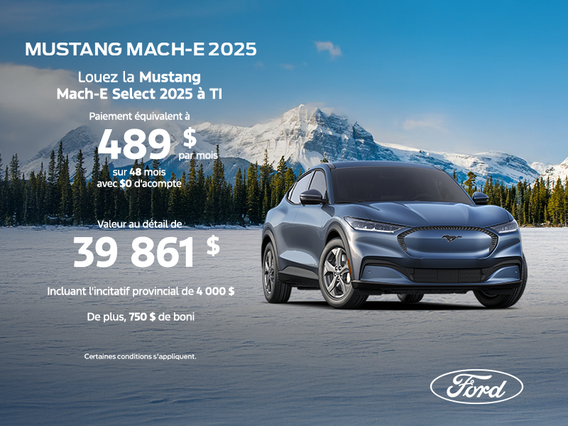 Ford Mustang Mach-E 2025