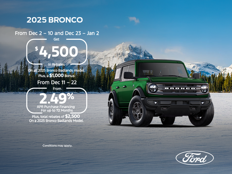 2025 Ford Bronco