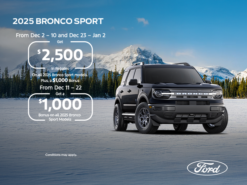 2025 Ford Bronco Sport