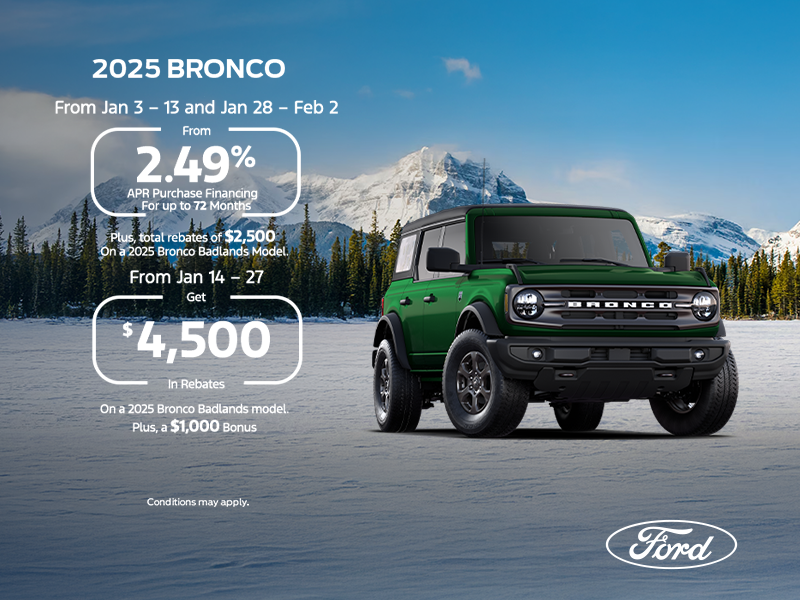 2025 Ford Bronco