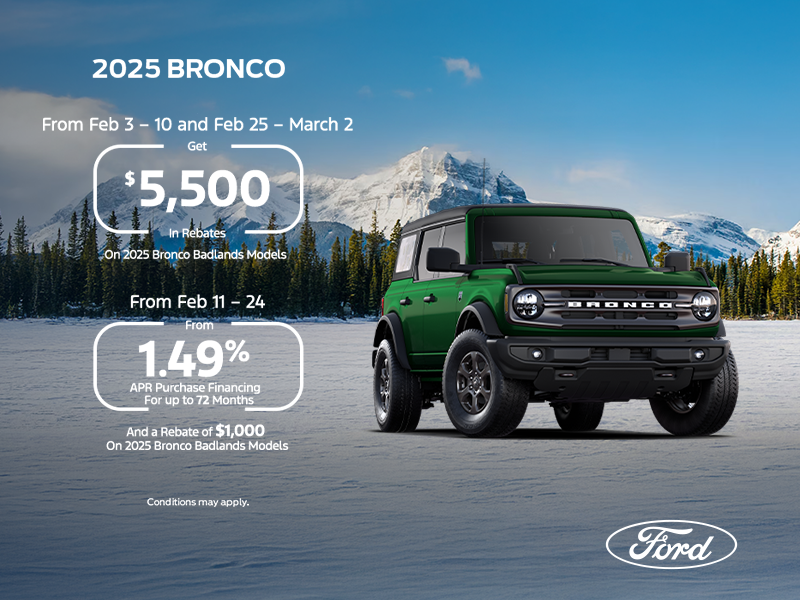 2025 Ford Bronco