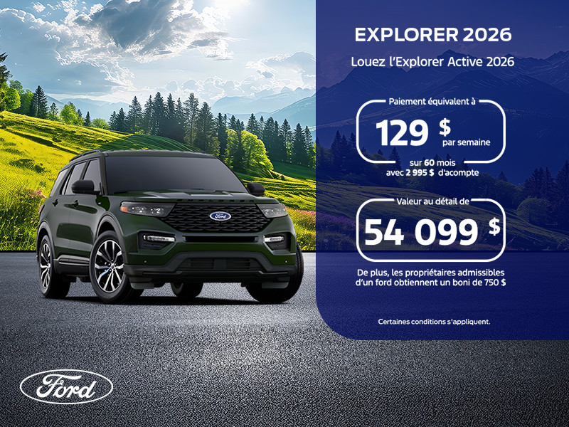 Ford Explorer 2026