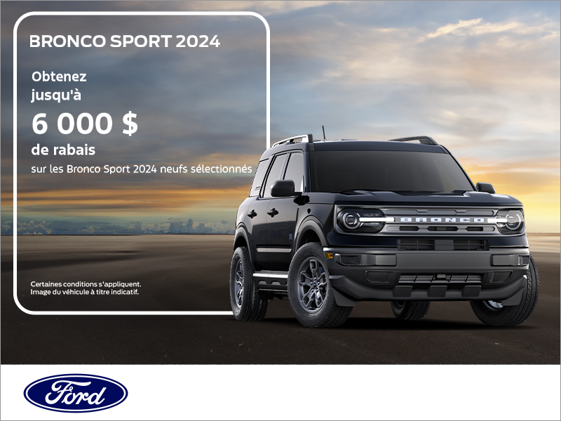 Ford Bronco Sport 2024!