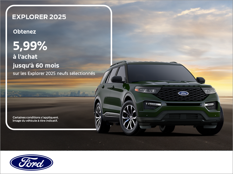 Ford Explorer 2025!