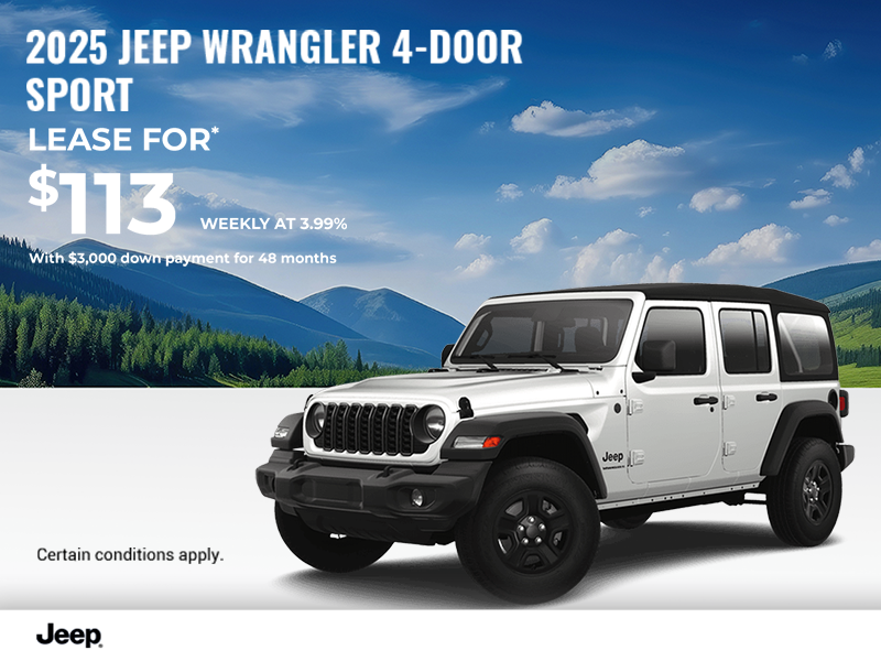 Get the 2025 Jeep Wrangler!