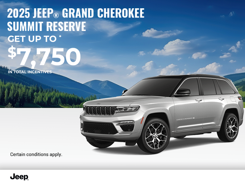 Get the 2025 Jeep Grand Cherokee!