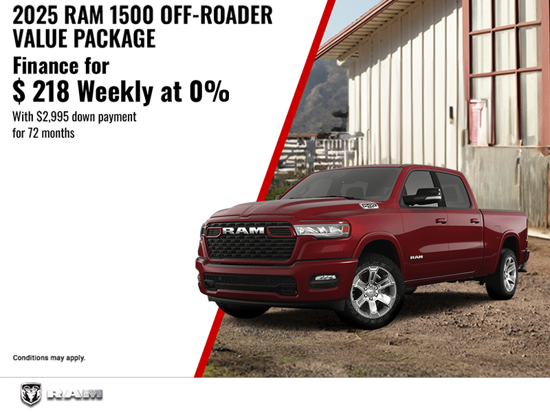 Get the 2025 RAM 1500